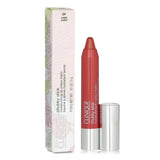 Clinique Chubby Stick in No. 04 Mega Melon, a hydrating lip pencil offering vibrant color and smooth texture for soft lips.