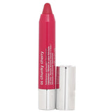 Clinique Chubby Stick No. 05 Chunky Cherry, a creamy two-in-one lip color for long-lasting, hydrating, and luscious lips.