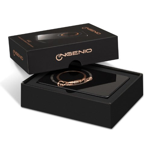 Wireless Charging Power Bank - INGENIO Arc (Gunmetal/Black)