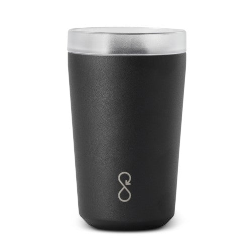 Bottle Vacuum Tumbler - Ocean (Obsidian Black)