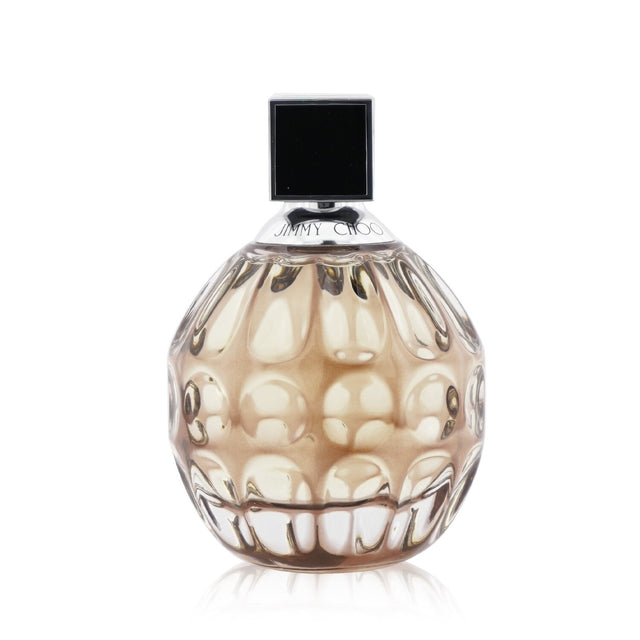 Jimmy Choo Eau De Parfum Spray 100ml, a warm chypre fruity scent with notes of mandarin, pear, tiger orchid, and caramel.