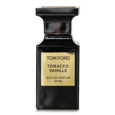 Tom Ford Tobacco Vanille Eau De Parfum in 50ml, featuring warm notes of tobacco, vanilla, and cacao for a luxurious scent.