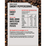 Greggs Peppercorns Whole Black Smoky