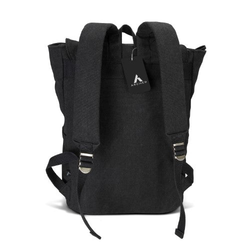 Canvas Backpack - ARCHER Copenhagen (Charcoal)