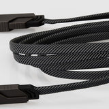 Universal Charging and Data Cable - INGENIO Quantum (Metallic Titanium)