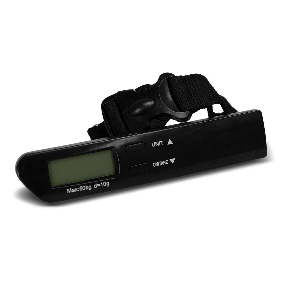Digital Luggage Weighing Scale With Backlit LCD Black