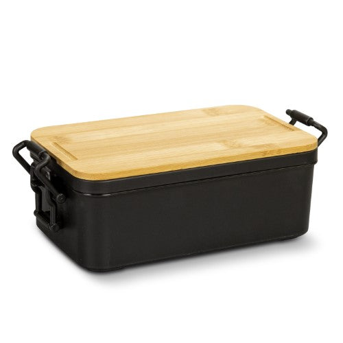 Expandable Lunch Box - Luncheon (Natural/Black)