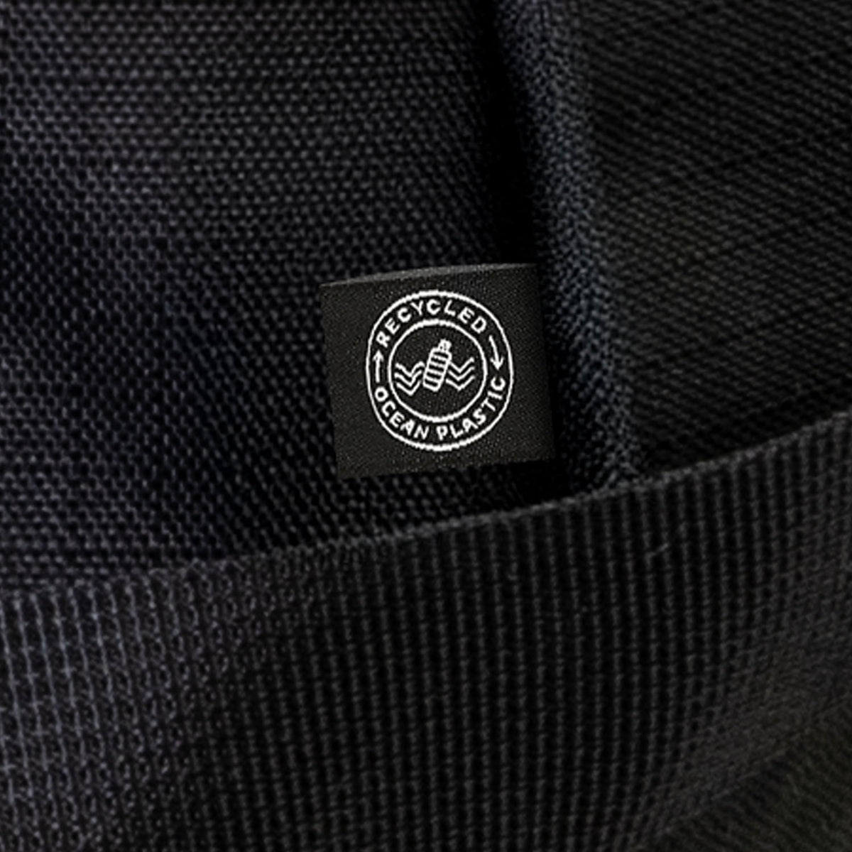 Recycled Fabric Sports & Travel Duffle Bag Oceana Black