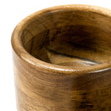 Solid Acacia Wood Mortar & Pestle Kitchen Set Keepsake Natural
