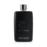 Gucci - Guilty Pour Homme Eau De Parfum Spray bottle, a luxurious woody spicy scent for the modern man, featuring rich notes.