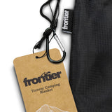 Water-Resistant Camping & Picnic Blanket Frontier Torrent Black