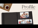 Profile - Self-Adhesive Black Photo Album | 275x300mm | 5 pages (10 sides)