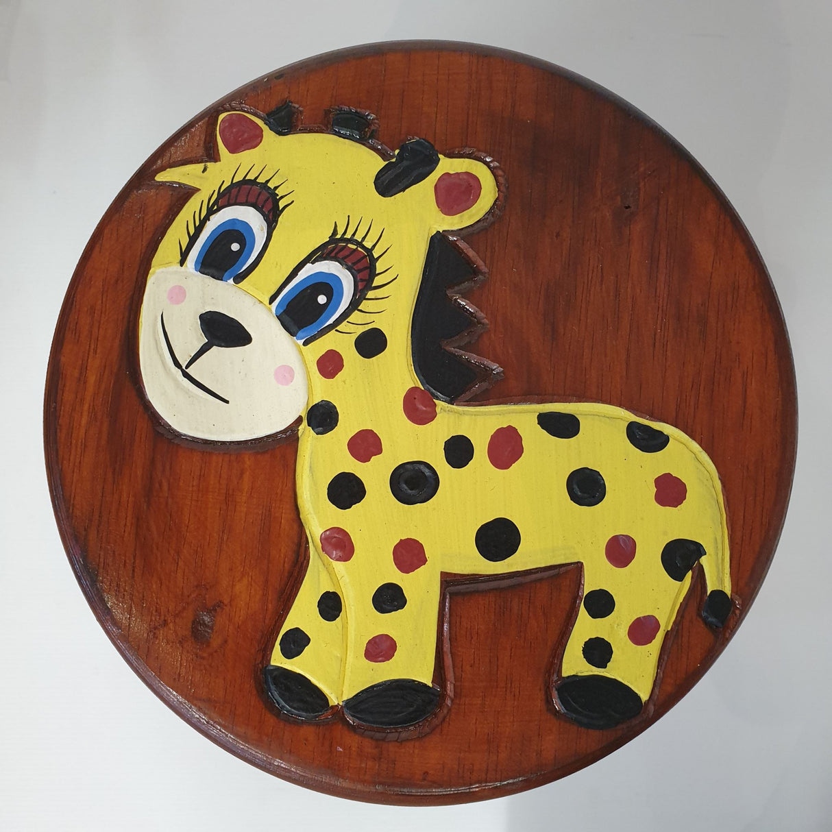 KIDS STOOL GIRAFEE