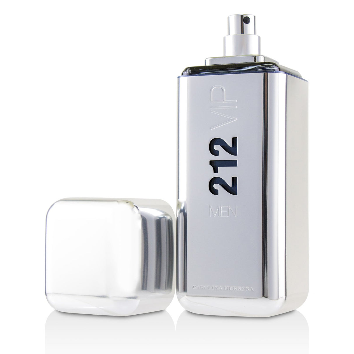 Carolina Herrera 212 VIP EDT 100ml: Sophisticated oriental woody scent for men with notes of lime, ginger, leather, and amber.