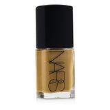 NARS Sheer Glow Foundation in Tahoe (Medium Dark 2) offers buildable coverage for a radiant, healthy complexion.