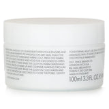 Luxurious 100ml Eve Lom Cleanser with chamomile, eucalyptus, and cocoa butter for all skin types, gently cleanses and tones.