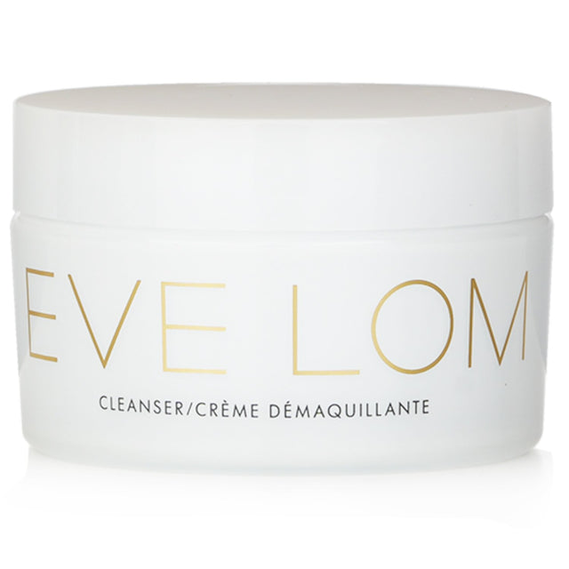 Eve Lom Cleanser 100ml, a luxurious multi-tasking formula with chamomile and eucalyptus for glowing, balanced skin.