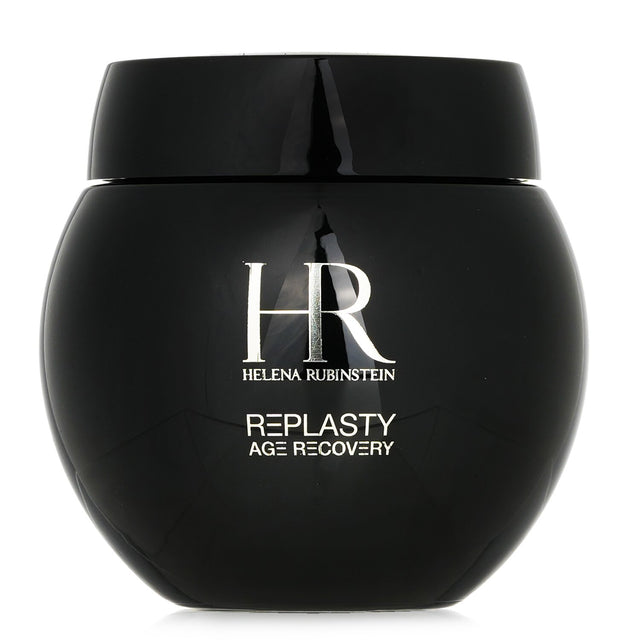 Helena Rubinstein Prodigy Re-Plasty Night Cream in a 50ml jar, revitalizing skin with Cica and Proxylane for youthful radiance.