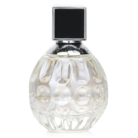 Jimmy Choo Eau De Toilette Spray 40ml, a fruity chypre fragrance with mandarin, orchid, and caramel notes for modern women.