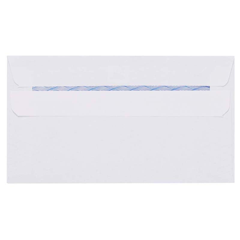 Croxley E13 Window Seal Envelopes, Easi Box 500, ideal for streamlined mailing, available in white, 165mm x 92mm size.