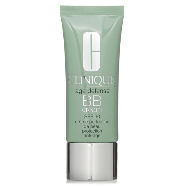 Clinique Age Defense BB Cream SPF 30 Shade #03 offers sun protection, evens skin tone, and minimizes wrinkles in a lightweight formula.