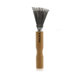 Philip B Hairbrush Cleaner, a stainless steel tool with an oak handle for removing hair and product buildup from brushes.