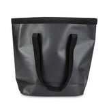 Water-Resistant Tarpaulin Bucket Bag 21L Frontier Charcoal & Black
