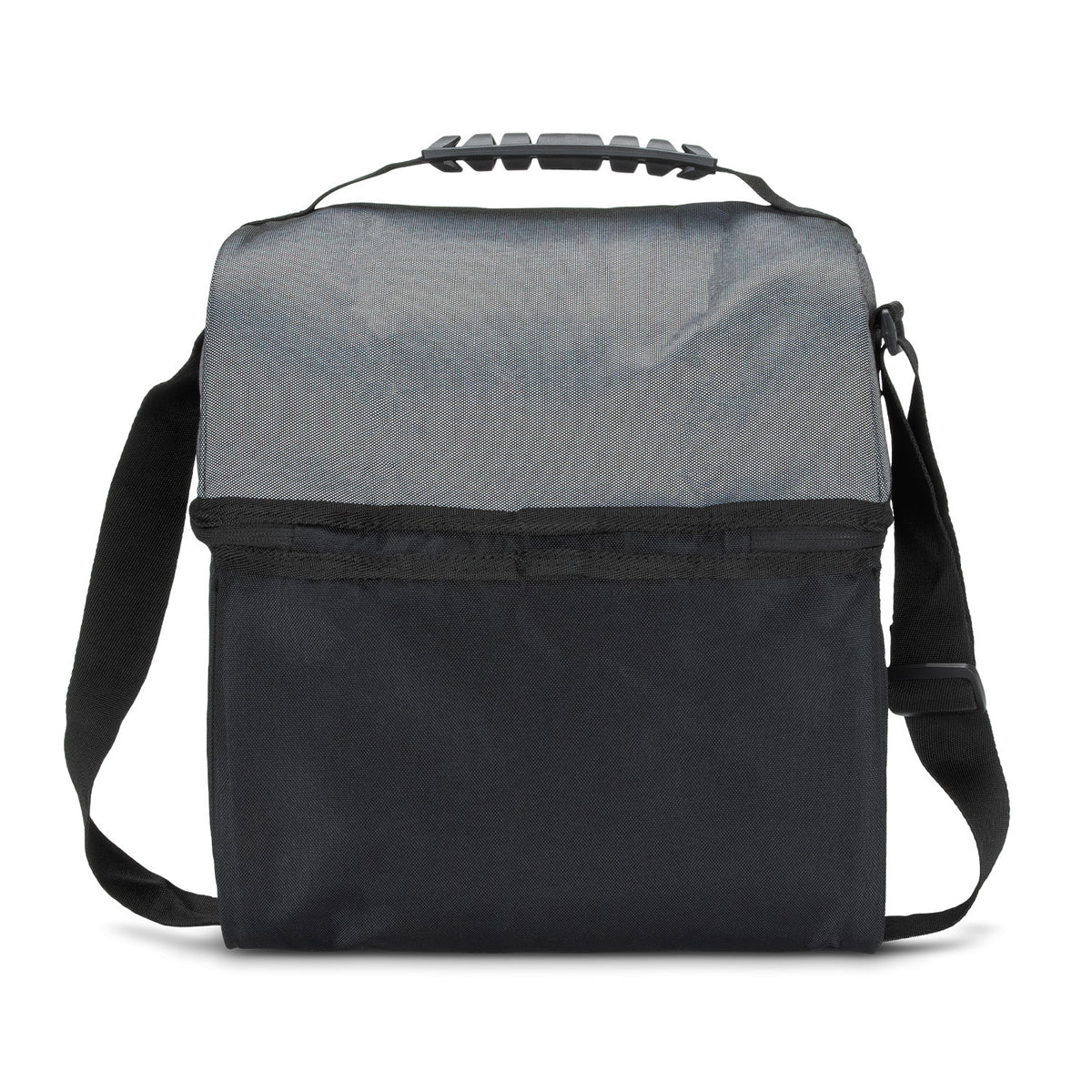 Insulated Dual Compartment Lunch Cooler Bag 14L Trades Grey & Black