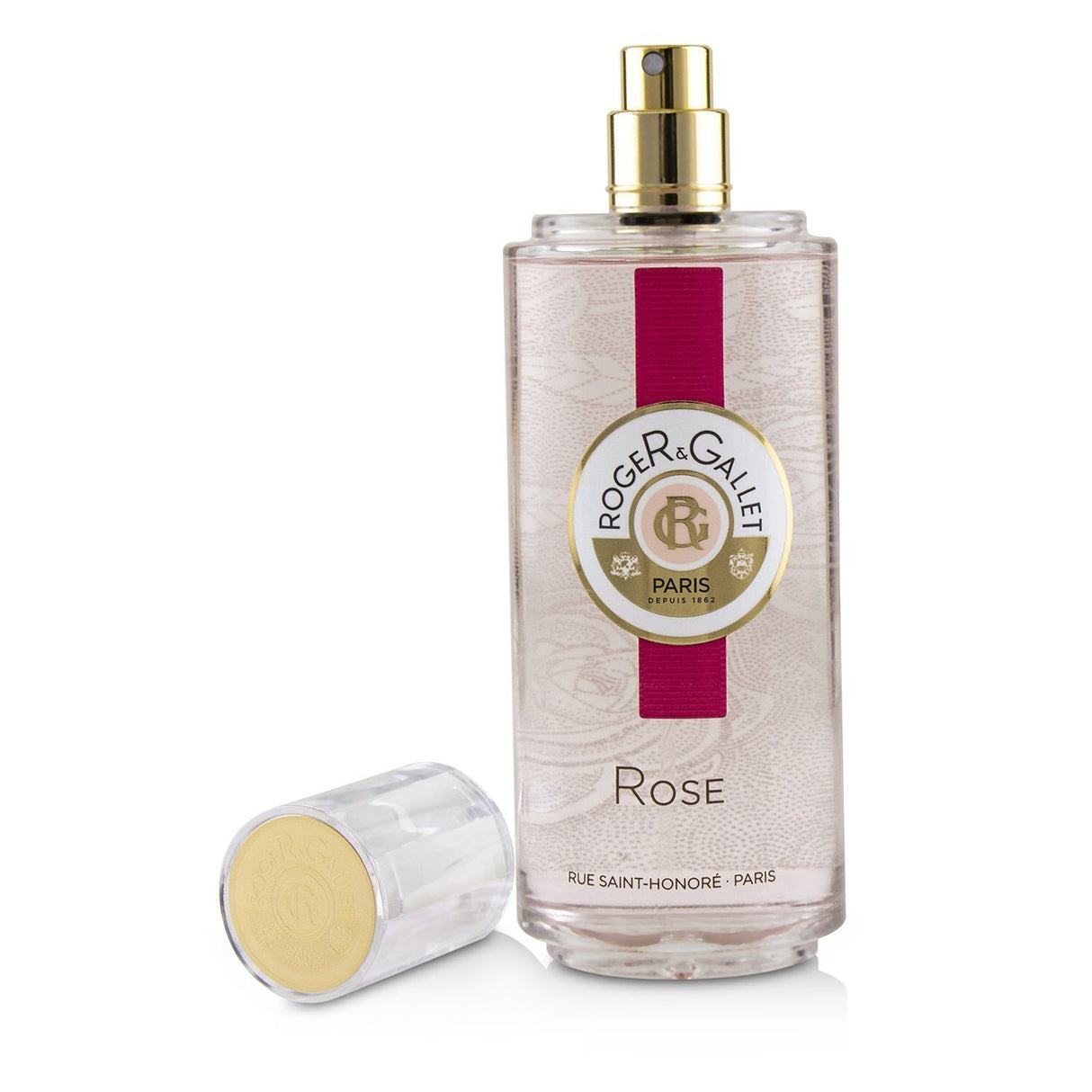 Elegant 100ml rose-scented water spray with floral notes, perfect for any occasion and designed for the modern woman.