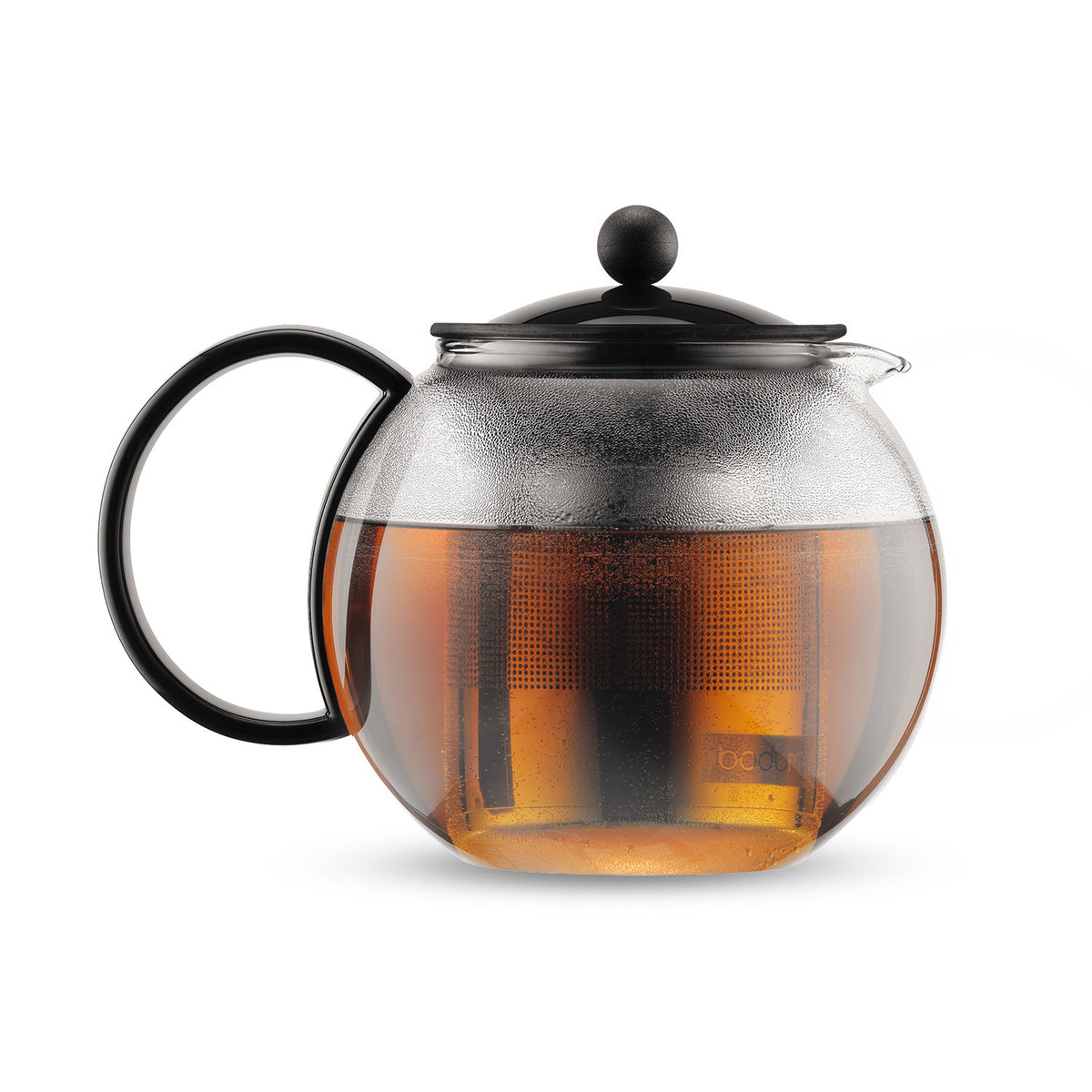 Bodum Assam Glass Tea Press With Infuser 500ml Black