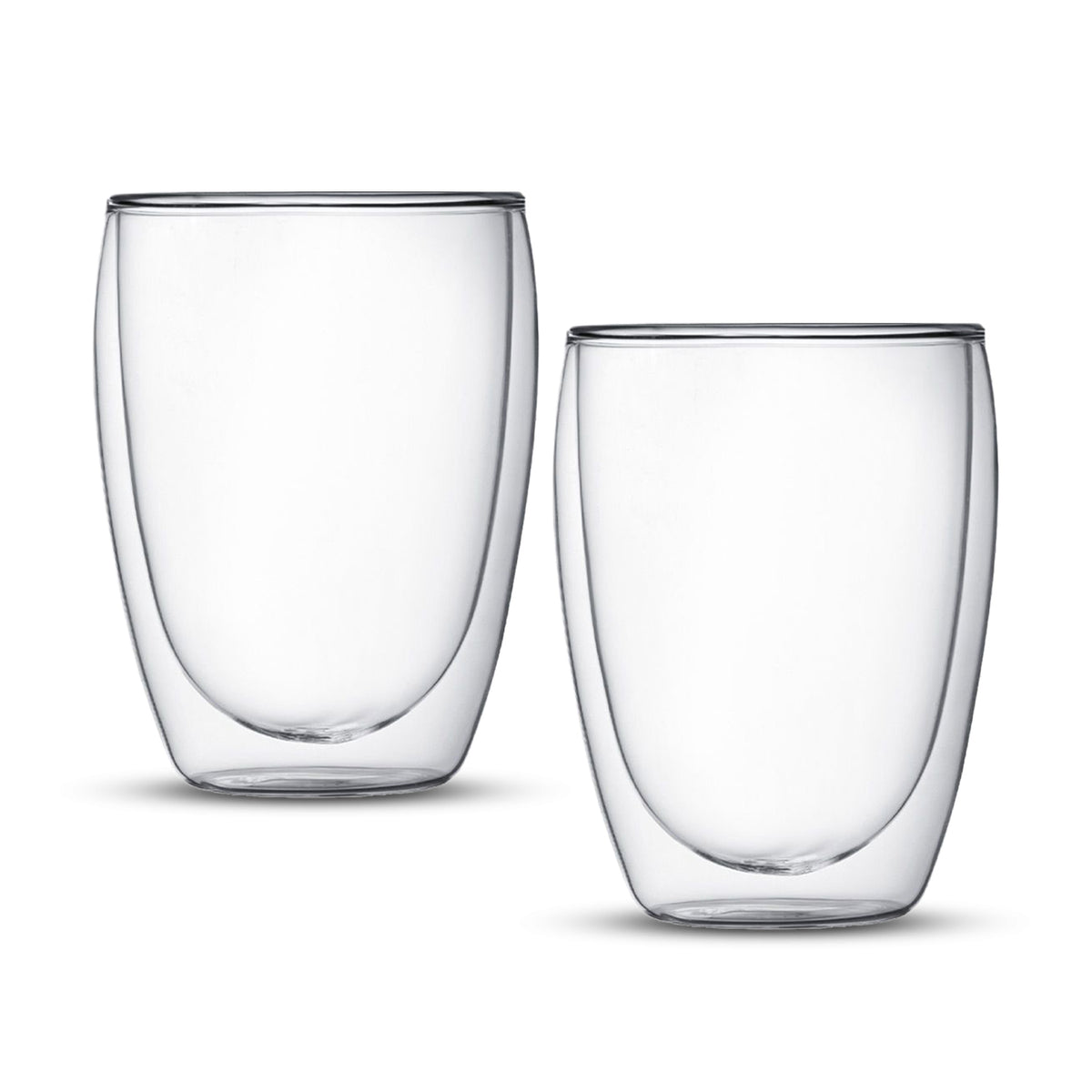 Bodum Pavina Double Wall Glass Tumblers 350ml - Set of 2