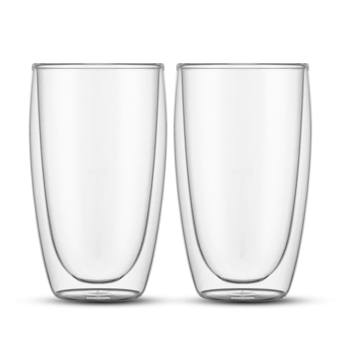 Bodum Pavina Double Wall Glass Tumblers 450ml - Set of 2