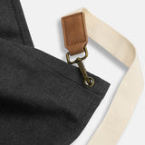 Cotton Canvas Cooking Apron & Oven Mitt Set Keepsake Washed Black