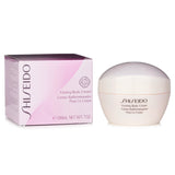 Luxurious Shiseido Firming Body Cream, 200ml, with citrus extract for hydration and elasticity, featuring a delicate Japanese scent.