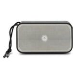 10W Bluetooth Bass Speaker With Subwoofer Swiss Peak Grey
