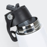 Recycled Stainless Steel Vacuum Bottle 1L SPICE Calypso Black