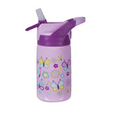 Avanti Yum Yum Bottle 375ml in Butterflies design, insulated, leak-proof with silicone spout and 375ml capacity for on-the-go hydration.