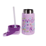 Avanti Yum Yum Bottle 375ml with Butterflies design, insulated, leak-proof, and features a comfortable carry handle.