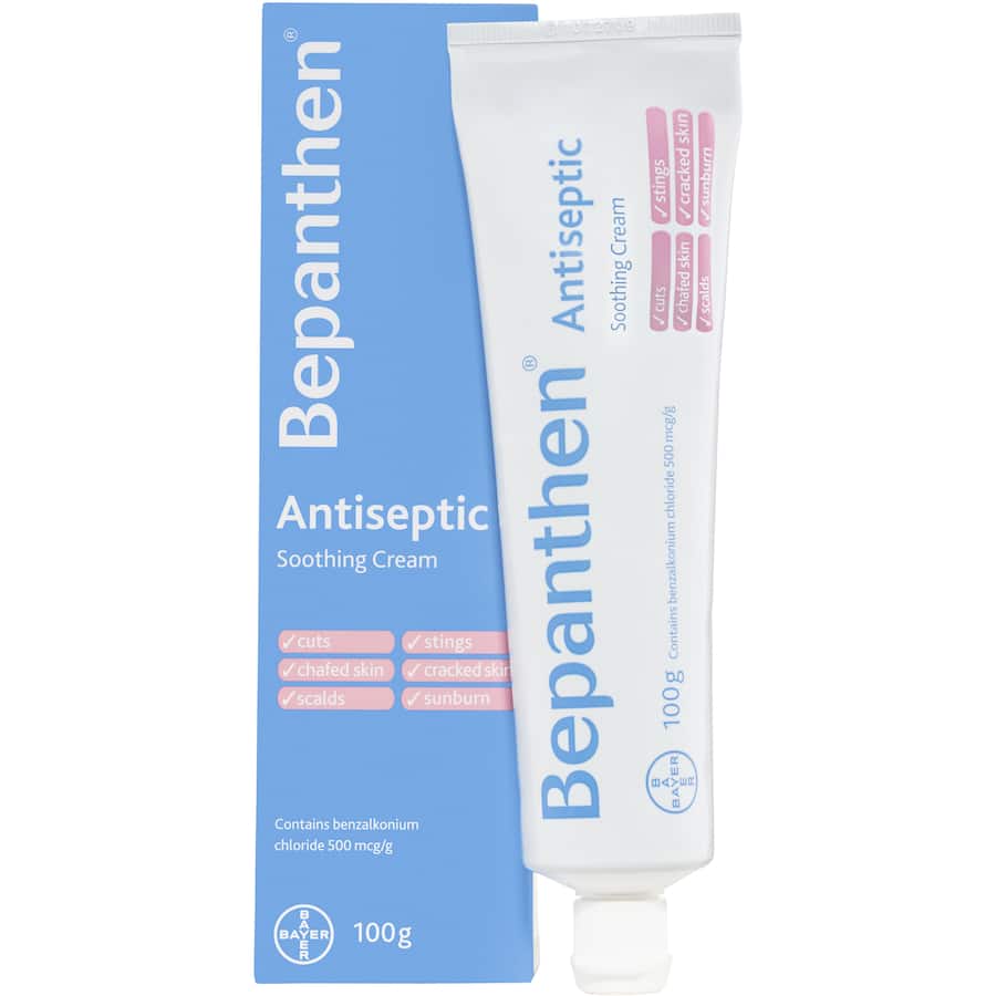 Bepanthen Antiseptic Soothing Cream  Tube 100g