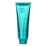 Kerastase Resistance Bain Therapiste shampoo bottle featuring a jelly-like formula for repairing very damaged hair.