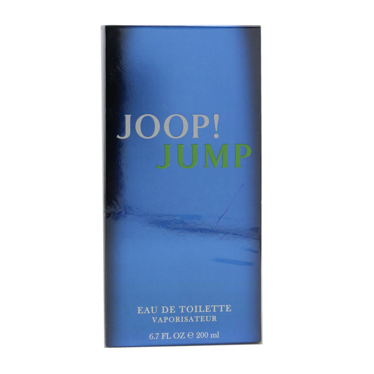 Joop Jump Eau De Toilette Spray in a 200ml bottle, featuring fresh notes of Vodka, Grapefruit, and Musk for the modern man.