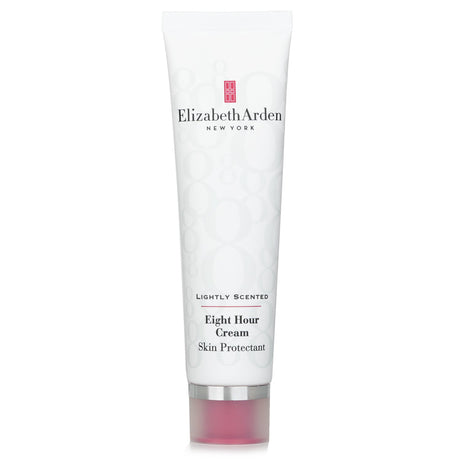 Lightly scented Elizabeth Arden Eight Hour Cream in a 50ml tube, providing deep hydration and protection for dry skin.