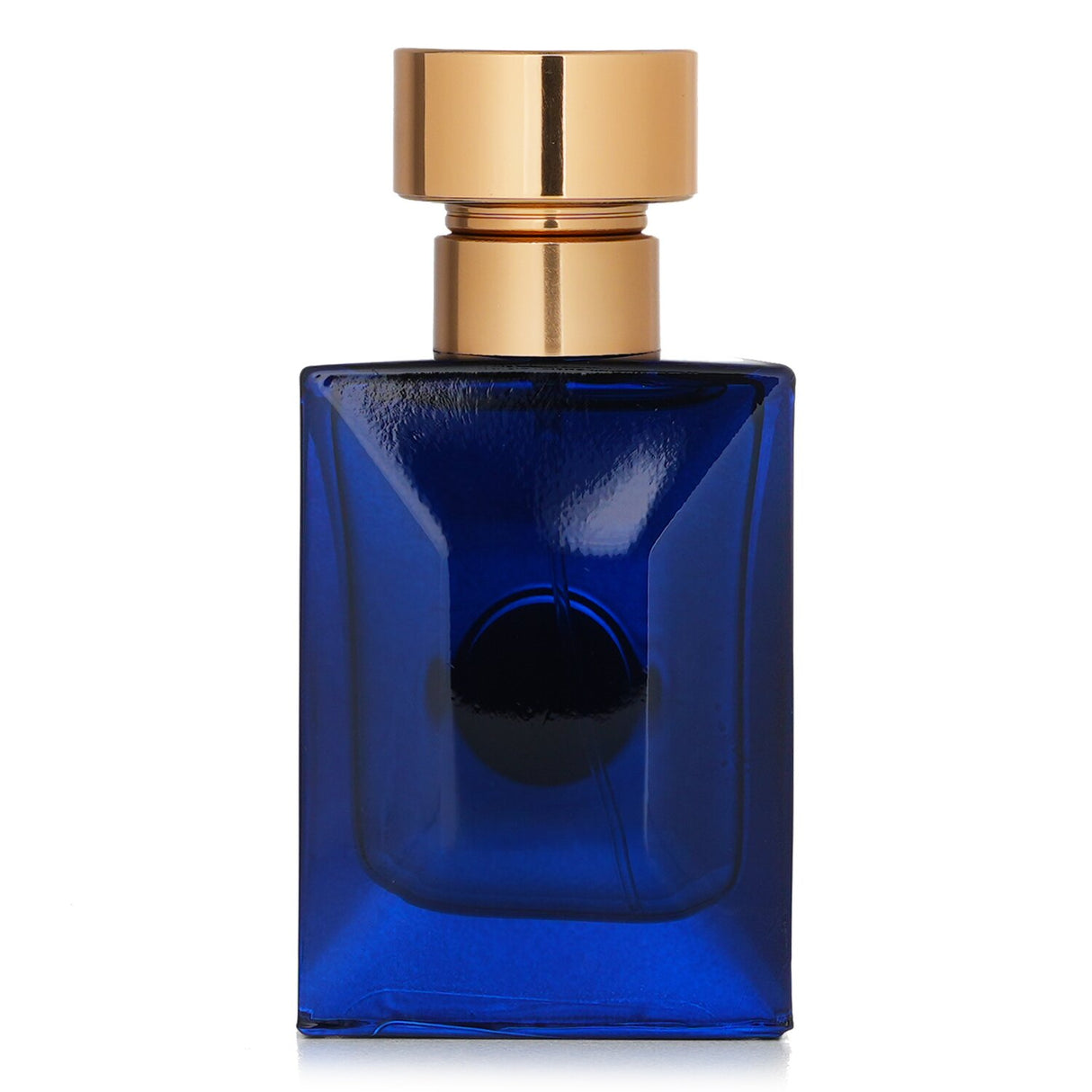 Versace Dylan Blue Eau De Toilette Spray 30ml, a fresh and spicy men's fragrance with notes of bergamot, patchouli, and musk.