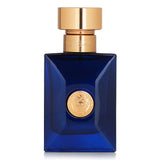 Versace Dylan Blue Eau De Toilette 30ml: A sophisticated, aromatic men's fragrance with fresh bergamot and warm musk notes.