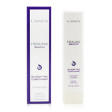 Lanza Healing Smooth Conditioner 250ml, enhances shine, repairs damage, tames frizz, and suits all hair types, especially curls.