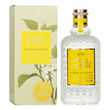 Refreshing 4711 Acqua Colonia Lemon & Ginger Eau De Cologne Spray, 170ml, blends citrus and spice for a vibrant summer scent.