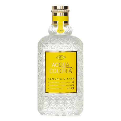 Refreshing 4711 Acqua Colonia Lemon & Ginger Eau De Cologne in a 170ml spray, perfect for summer with citrus and spicy notes.