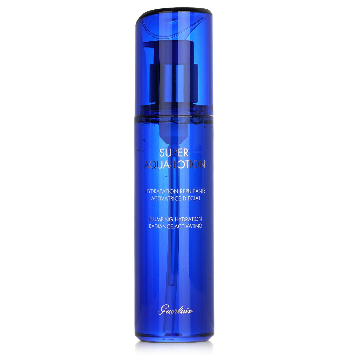 Guerlain Super Aqua-Lotion 150ml, a hydrating toner that revitalizes skin, forming protection and promoting youthful radiance.