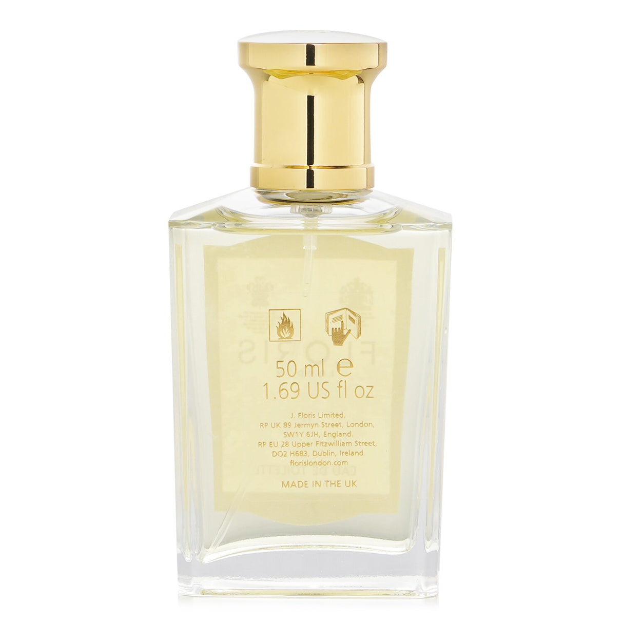 Floris JF Eau De Toilette Spray features a sophisticated chypre blend with invigorating citrus and warm woody notes.