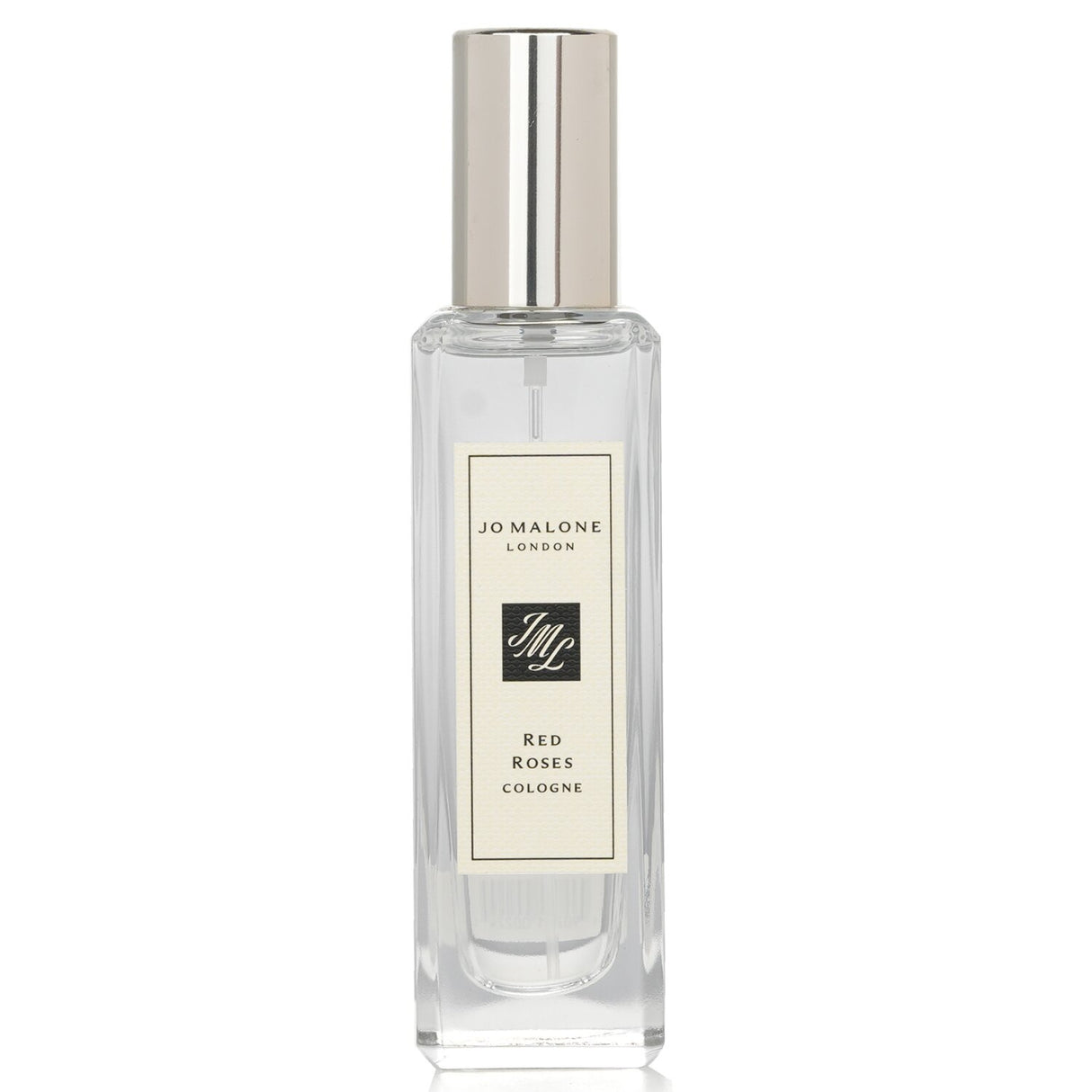 Jo Malone Red Roses Cologne Spray 30ml, a floral green scent with mint, lemon, and rose notes for elegant occasions.